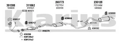 Система выпуска ОГ KLARIUS купить