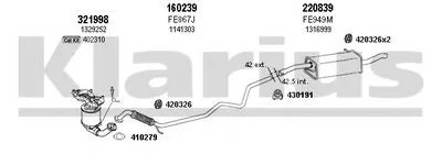 Система выпуска ОГ KLARIUS купить