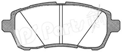 Комплект тормозных колодок, дисковый тормоз IPS Parts IPS Parts купить