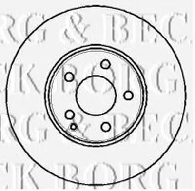 Тормозной диск BORG & BECK купить