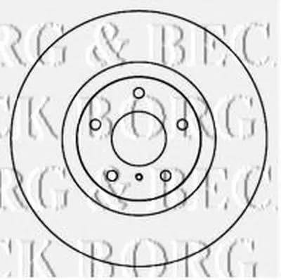 Тормозной диск BORG & BECK купить
