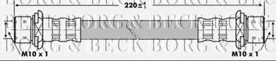 Тормозной шланг BORG & BECK купить