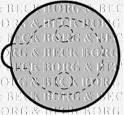 Комплект тормозных колодок, дисковый тормоз BORG & BECK купить