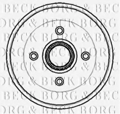 Тормозной барабан BORG & BECK купить