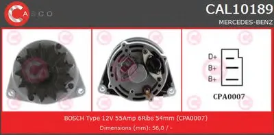 Генератор BRAND NEW SERIES CASCO купить