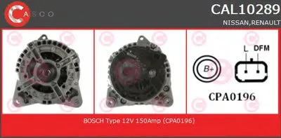 Генератор GENUINE SERIES CASCO купить