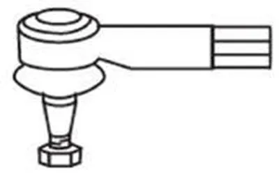 Наконечник поперечной рулевой тяги FRAP купить