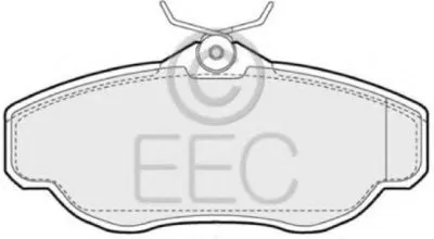 Комплект тормозных колодок, дисковый тормоз EEC купить