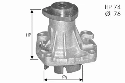 Водяной насос PROTECHNIC купить