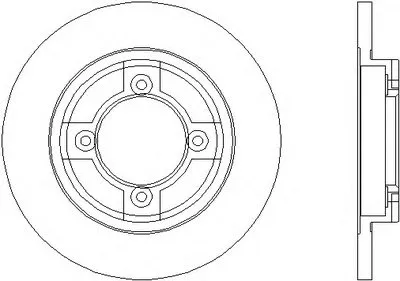 Тормозной диск HELLA PAGID купить