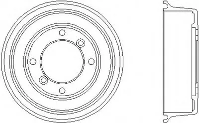 Тормозной барабан HELLA PAGID купить