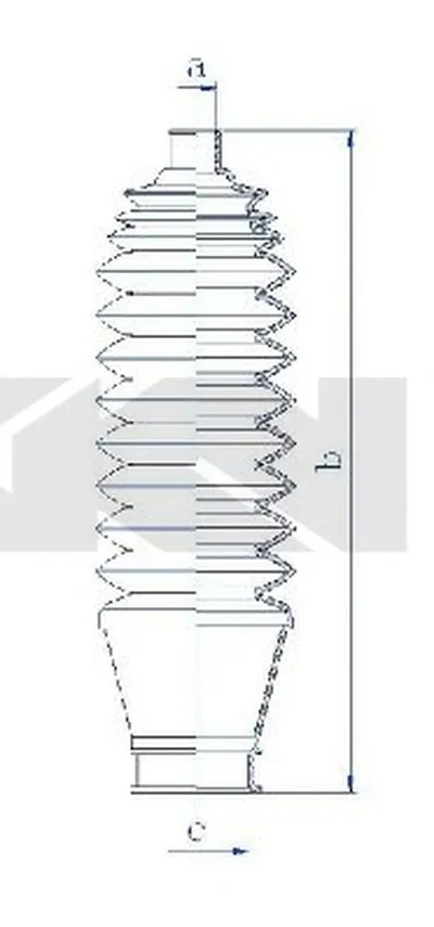 Пыльник, рулевое управление SPIDAN купить