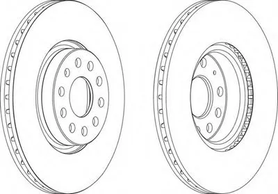 Тормозной диск PREMIER FERODO купить
