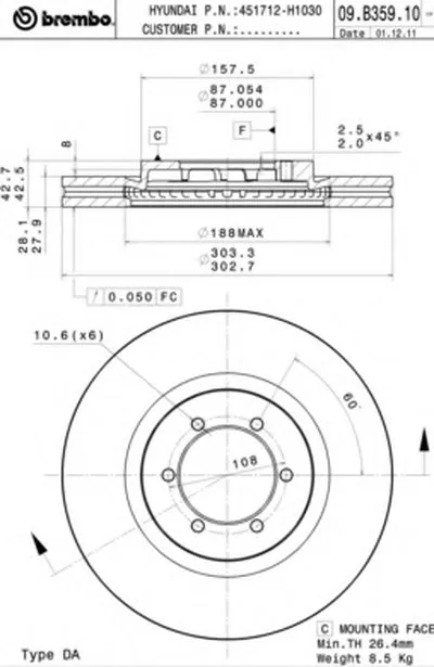 Тормозной диск AP купить