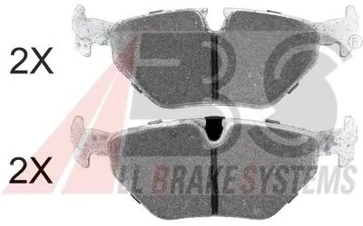 Комплект тормозных колодок, дисковый тормоз SPORTLINE A.B.S. купить