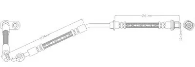 Тормозной шланг REMKAFLEX купить