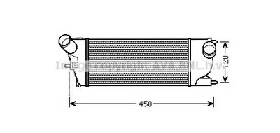 Интеркулер AVA QUALITY COOLING купить
