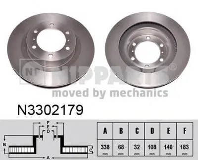 Тормозной диск NIPPARTS купить