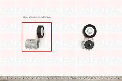 Рычаг натяжки, клиновый ремень FAI AutoParts купить