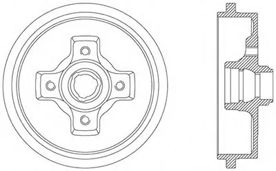Тормозной барабан ADVANCE OPEN PARTS купить