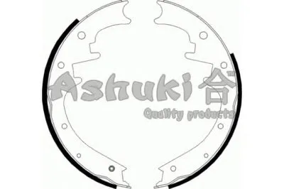 Комплект тормозных колодок ASHUKI купить