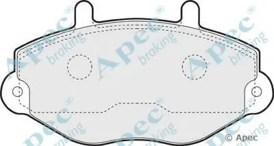 Комплект тормозных колодок, дисковый тормоз APEC braking купить