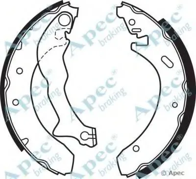 Тормозные колодки APEC braking купить