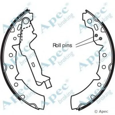 Тормозные колодки APEC braking купить