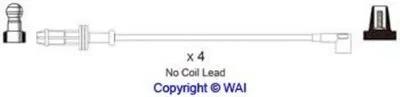 Комплект проводов зажигания WAIglobal купить