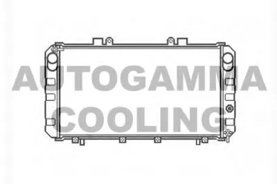Радиатор, охлаждение двигателя AUTOGAMMA купить