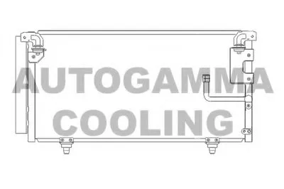 Конденсатор, кондиционер AUTOGAMMA купить