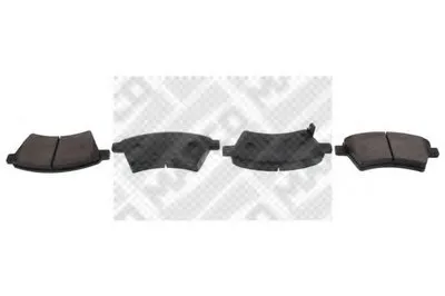 Комплект тормозных колодок, дисковый тормоз MAPCO купить