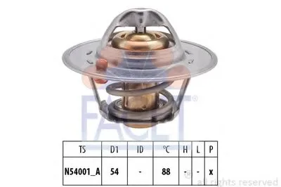 Термостат, охлаждающая жидкость FACET купить