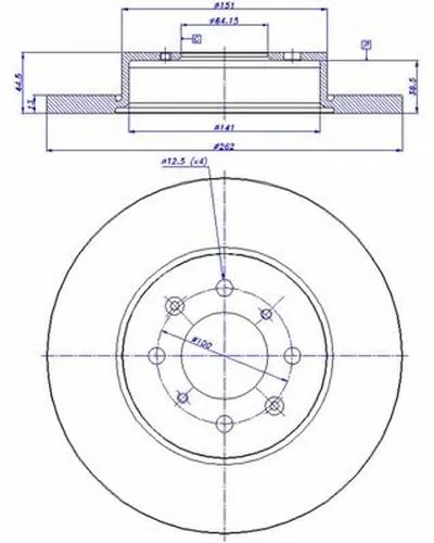 Тормозной диск CAR купить