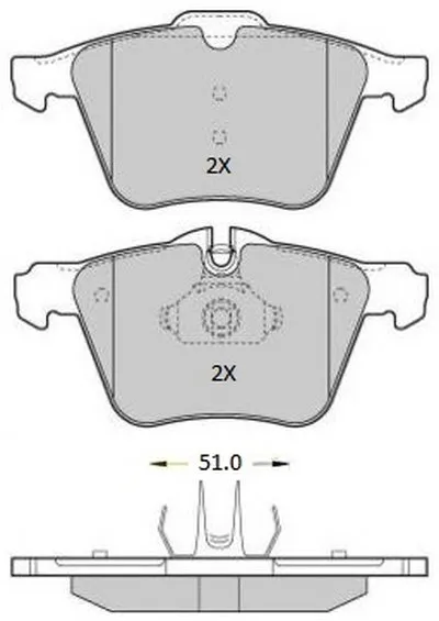 Комплект тормозных колодок, дисковый тормоз FREMAX купить
