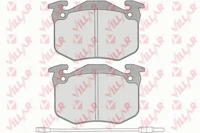 Комплект тормозных колодок, дисковый тормоз VILLAR купить