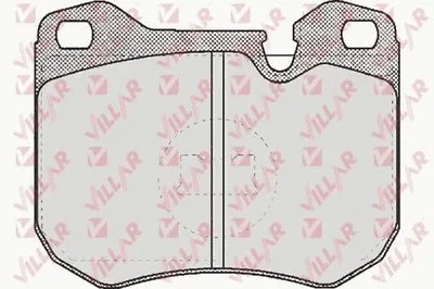 Комплект тормозных колодок, дисковый тормоз VILLAR купить