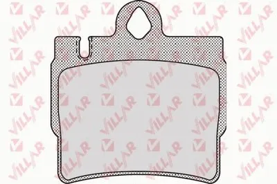 Комплект тормозных колодок, дисковый тормоз VILLAR купить