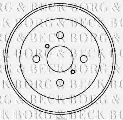Тормозной барабан BORG & BECK купить