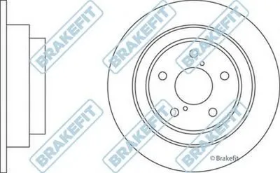 Тормозной диск Brake Fit APEC braking купить