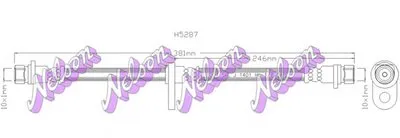 Тормозной шланг BROVEX-NELSON купить