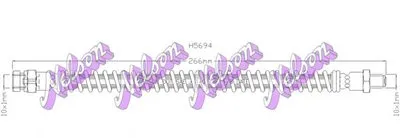 Тормозной шланг BROVEX-NELSON купить