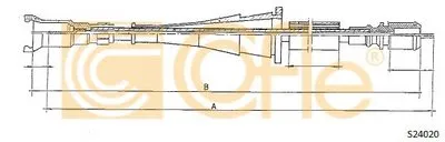 Тросик спидометра COFLE купить