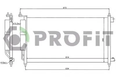 Конденсатор, кондиционер PROFIT купить