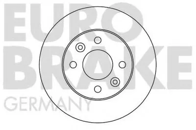 Тормозной диск EUROBRAKE купить
