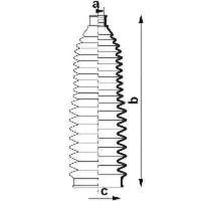 Пыльник, рулевое управление SPIDAN купить