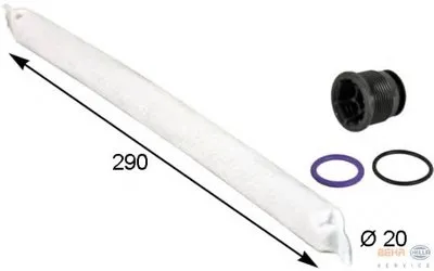 Осушитель, кондиционер BEHR HELLA SERVICE купить