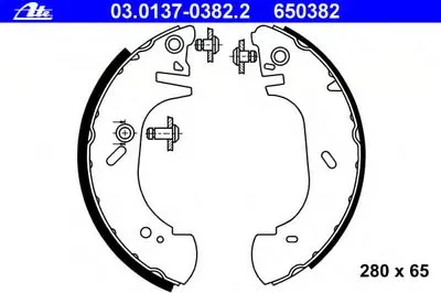 Комплект тормозных колодок ATE купить