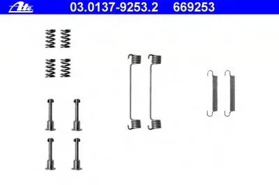 Комплектующие, стояночная тормозная система ATE купить