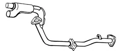 Труба выхлопного газа WALKER купить